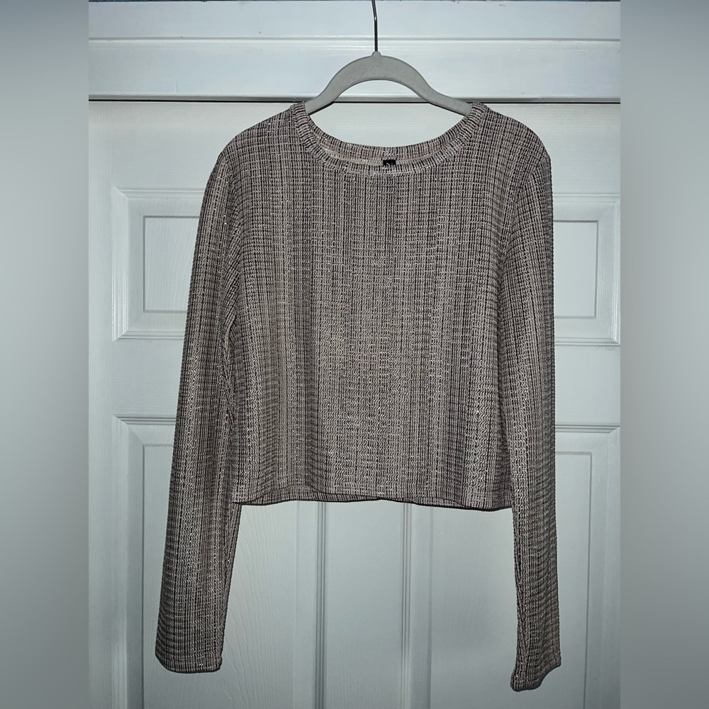 Zara Metallic Top